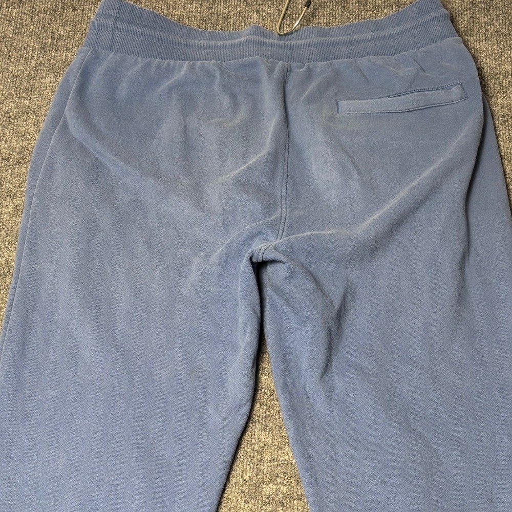 True Religion Sweatpants Mens Large Branded Slim Jogger Sky Blue Buddha Logo - Picture 8 of 14